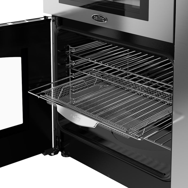 Belling RCA COOKCENTRE 90Ei 90cm Electric Induction Touch Range Cooker - Stainless Steel