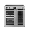 Belling RCA COOKCENTRE 90Ei 90cm Electric Induction Touch Range Cooker - Stainless Steel Thumbnail