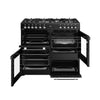 Belling RCA COOKCENTRE 100DF 100cm Dual Fuel Range Cooker - Black Thumbnail