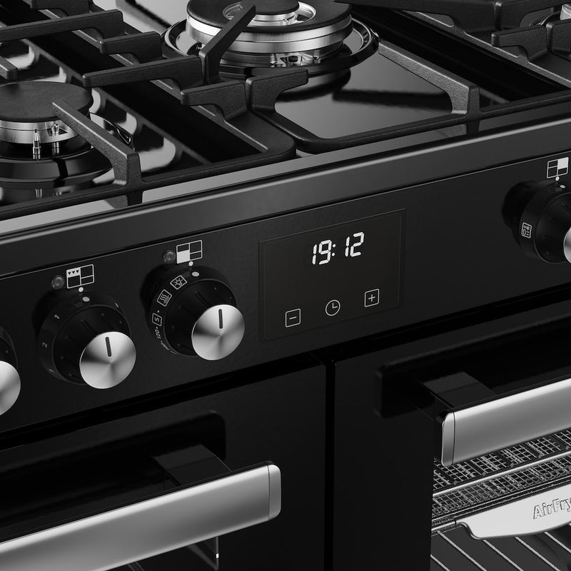 Belling RCA COOKCENTRE 100DF 100cm Dual Fuel Range Cooker - Black