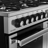 Belling RCA COOKCENTRE 100DF 100cm Dual Fuel Range Cooker - Stainless Steel Thumbnail