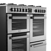 Belling RCA COOKCENTRE 100DF 100cm Dual Fuel Range Cooker - Stainless Steel Thumbnail