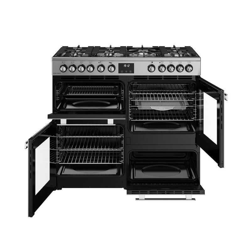 Belling RCA COOKCENTRE 100DF 100cm Dual Fuel Range Cooker - Stainless Steel