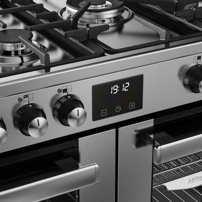 Belling RCA COOKCENTRE 100DF 100cm Dual Fuel Range Cooker - Stainless Steel