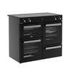Belling RCA COOKCENTRE 100Ei 100cm Electric Induction Touch Range Cooker - Black Thumbnail