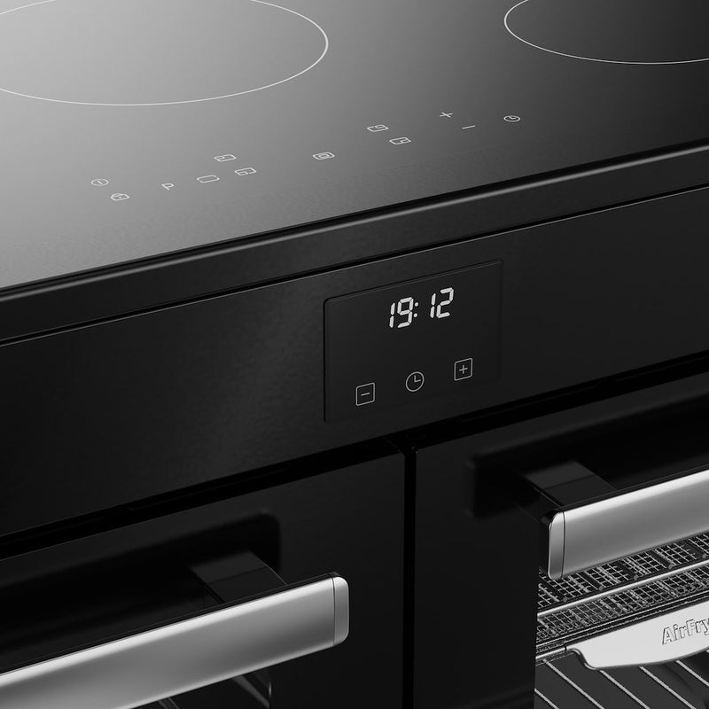 Belling RCA COOKCENTRE 100Ei 100cm Electric Induction Touch Range Cooker - Black