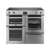 Belling RCA COOKCENTRE 100Ei 100cm Electric Induction Touch Range Cooker - Stainless Steel Thumbnail