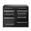 Belling RCA COOKCENTRE 110E 110cm Electric Ceramic Range Cooker - Black Thumbnail