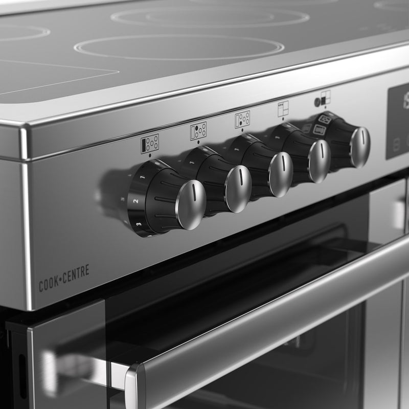 Belling RCA COOKCENTRE 110E 110cm Electric Ceramic Range Cooker - Stainless Steel