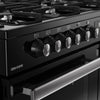 Belling RCA COOKCENTRE 110DF 110cm Dual Fuel Range Cooker - Black Thumbnail
