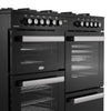 Belling RCA COOKCENTRE 110DF 110cm Dual Fuel Range Cooker - Black Thumbnail