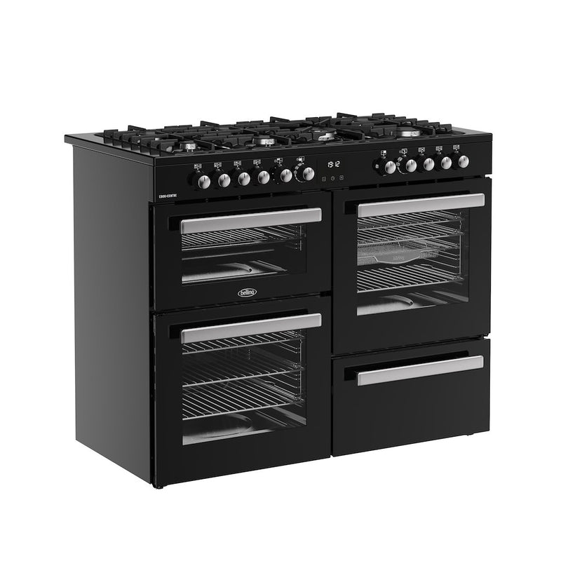 Belling RCA COOKCENTRE 110DF 110cm Dual Fuel Range Cooker - Black