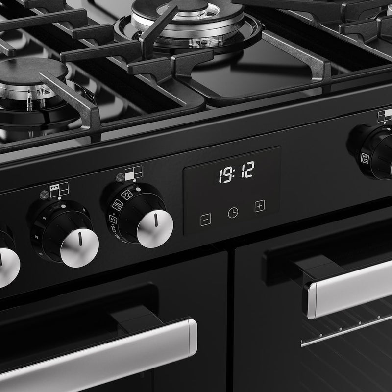 Belling RCA COOKCENTRE 110DF 110cm Dual Fuel Range Cooker - Black