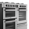 Belling RCA COOKCENTRE 110DF 110cm Dual Fuel Range Cooker - Stainless Steel Thumbnail