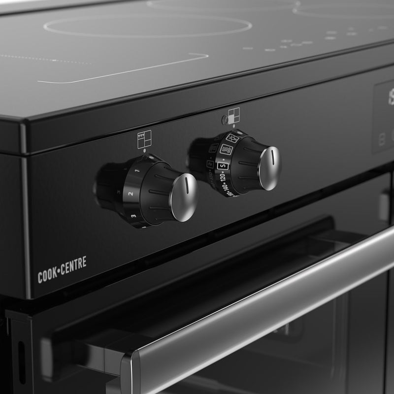 Belling RCA COOKCENTRE 110Ei 110cm Electric Induction Touch Range Cooker - Black