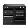 Belling RCA COOKCENTRE 110Ei 110cm Electric Induction Touch Range Cooker - Black Thumbnail