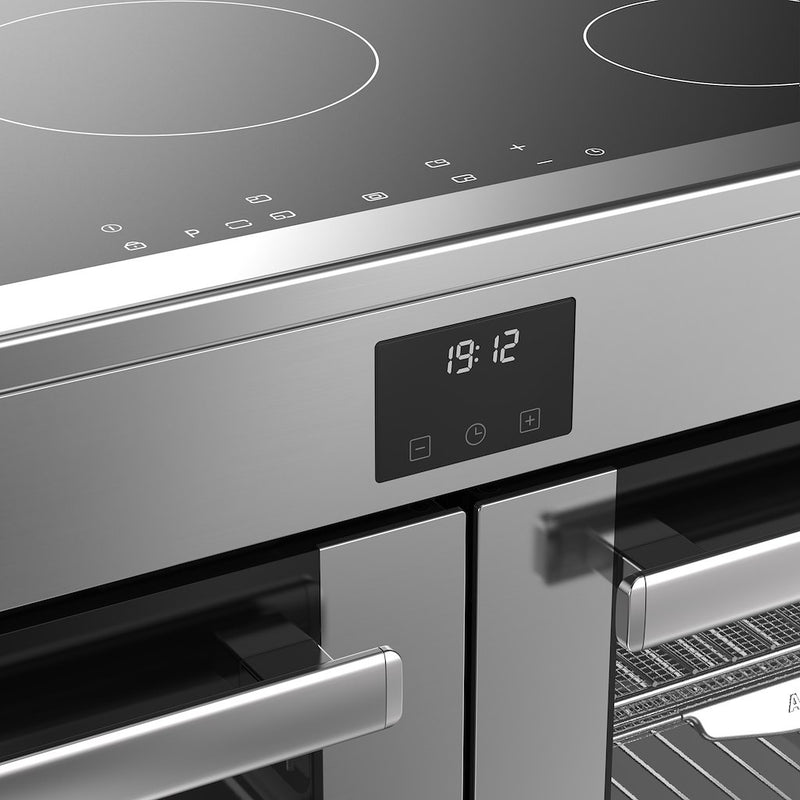 Belling RCA COOKCENTRE 110Ei 110cm Electric Induction Touch Range Cooker - Stainless Steel