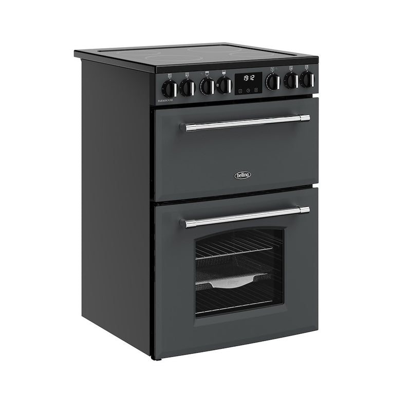 Belling MRA FARMHOUSE 60E 60cm Electric Ceramic Cooker - Anthracite