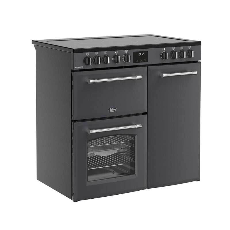 Belling RCA FARMHOUSE 90E 90cm Electric Ceramic Range Cooker - Anthracite