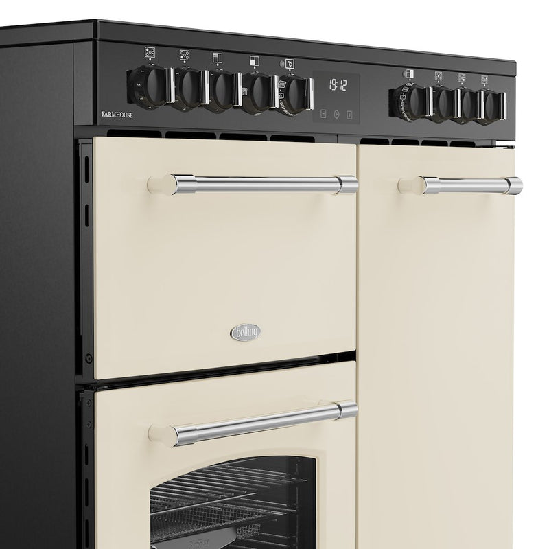 Belling RCA FARMHOUSE 90E 90cm Electric Ceramic Range Cooker - Cream
