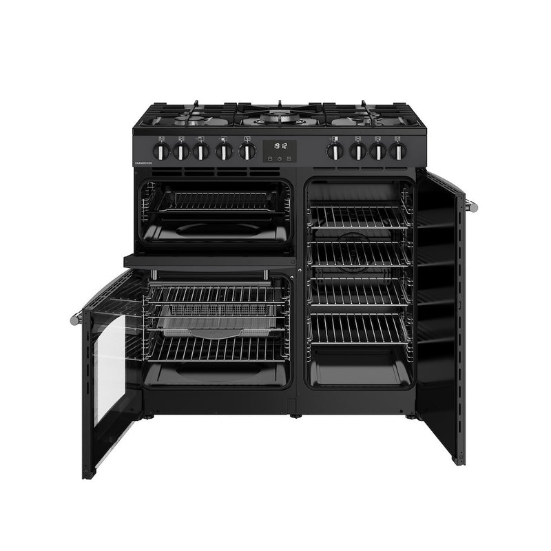 Belling RCA FARMHOUSE 90DF 90cm Dual Fuel Range Cooker - Anthracite