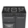 Belling RCA FARMHOUSE 90DF 90cm Dual Fuel Range Cooker - Anthracite Thumbnail