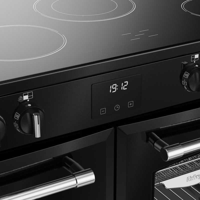 Belling RCA FARMHOUSE 100E 100cm Electric Ceramic Range Cooker - Black