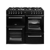 Belling RCA FARMHOUSE 100DF 100cm Dual Fuel Range Cooker - Black Thumbnail