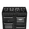 Belling RCA FARMHOUSE 100DF 100cm Dual Fuel Range Cooker - Black Thumbnail