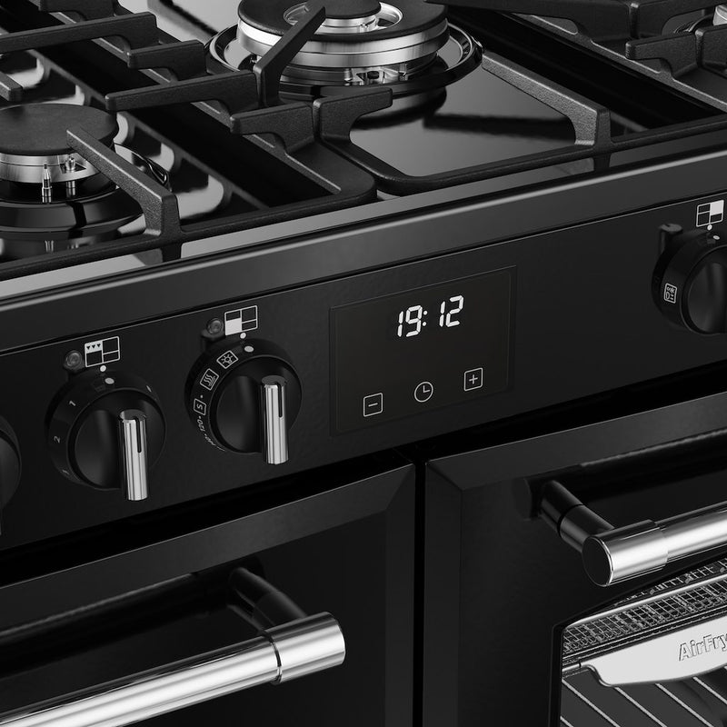 Belling RCA FARMHOUSE 100DF 100cm Dual Fuel Range Cooker - Black