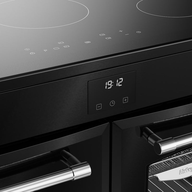 Belling RCA FARMHOUSE 100Ei 100cm Electric Induction Touch Range Cooker - Black