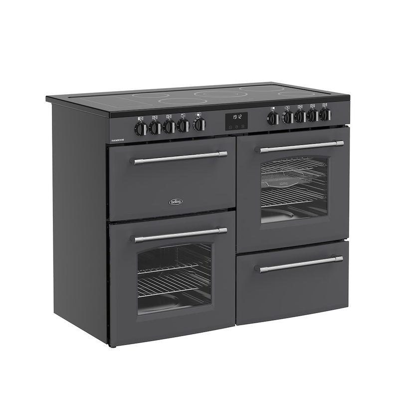 Belling RCA FARMHOUSE 110E 110cm Electric Ceramic Range Cooker - Anthracite