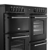Belling RCA FARMHOUSE 110E 110cm Electric Ceramic Range Cooker - Black Thumbnail