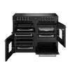 Belling RCA FARMHOUSE 110E 110cm Electric Ceramic Range Cooker - Black Thumbnail