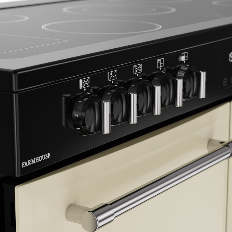 Belling RCA FARMHOUSE 110E 110cm Electric Ceramic Range Cooker - Cream