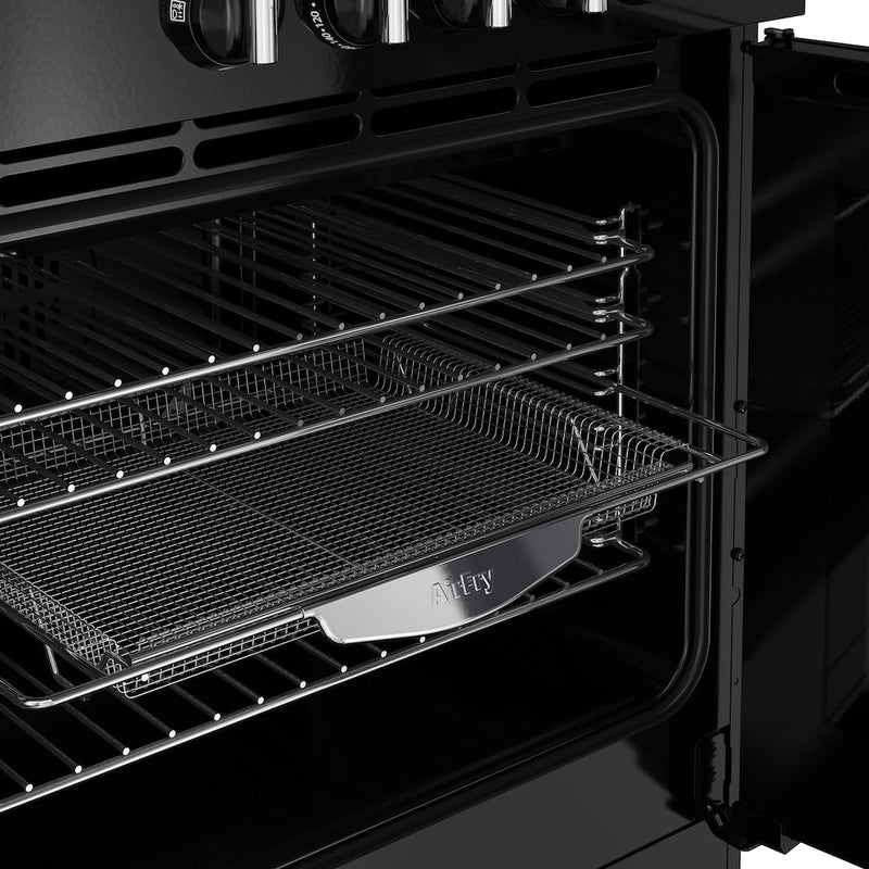 Belling RCA FARMHOUSE 110DF 110cm Dual Fuel Range Cooker - Black