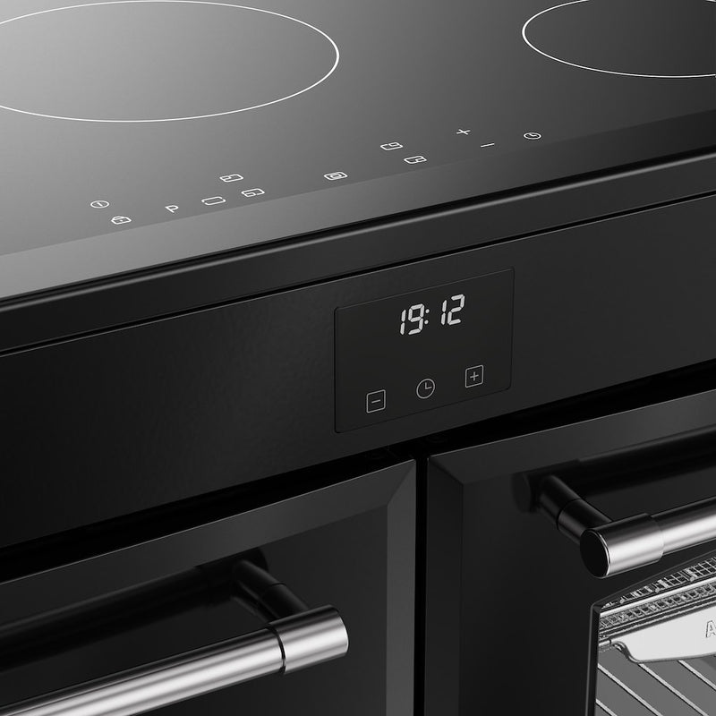 Belling RCA FARMHOUSE 110Ei 110cm Electric Induction Touch Range Cooker - Black