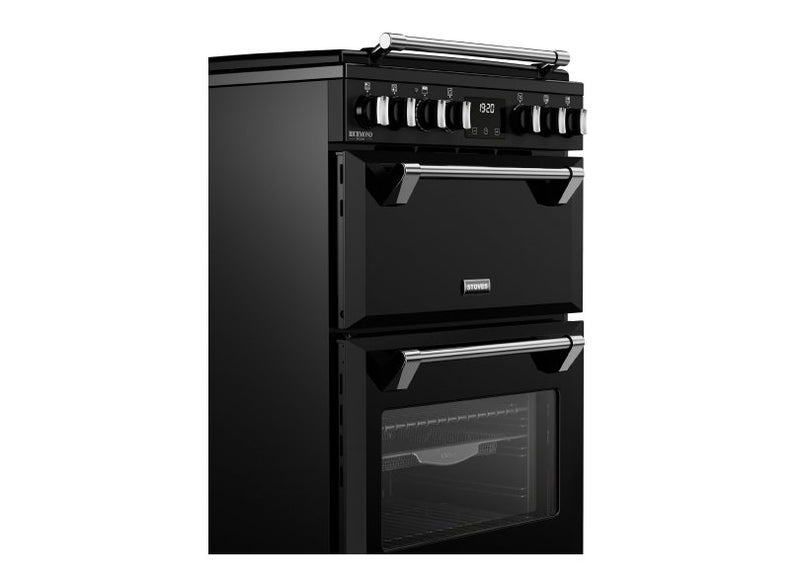 Stoves DX MRA RICH 60DF 60cm Dual Fuel Cooker - Black