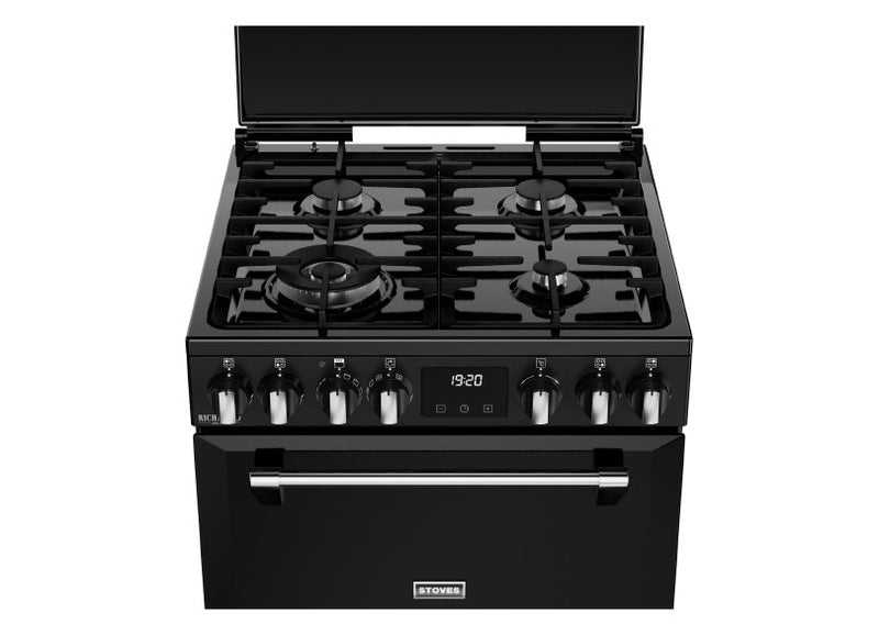Stoves DX MRA RICH 60DF 60cm Dual Fuel Cooker - Black