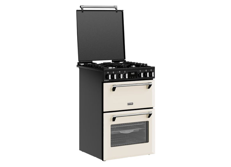 Stoves DX MRA RICH 60DF 60cm Dual Fuel Cooker - Cream