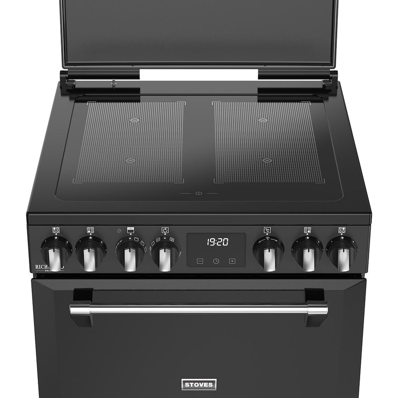 Stoves DX MRA RICH 60Ei RTY 60cm Richmond DX Electric Induction Rotary Cooker - Black