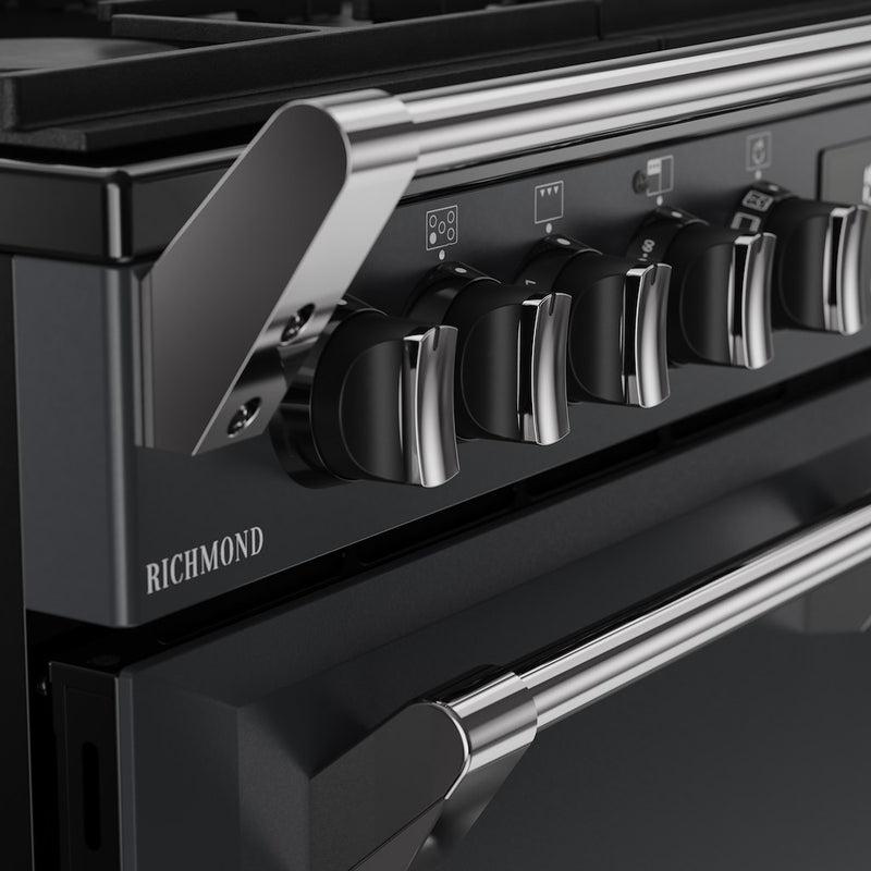 Stoves RCA RICH 90DF 90cm Richmond Dual Fuel Range Cooker - Anthracite