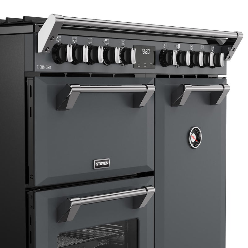 Stoves RCA RICH 90DF 90cm Richmond Dual Fuel Range Cooker - Anthracite