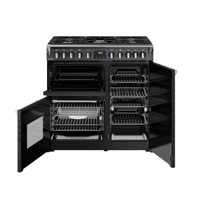 Stoves RCA RICH 90DF 90cm Richmond Dual Fuel Range Cooker - Anthracite