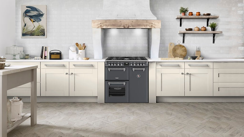 Stoves RCA RICH 90DF 90cm Richmond Dual Fuel Range Cooker - Anthracite