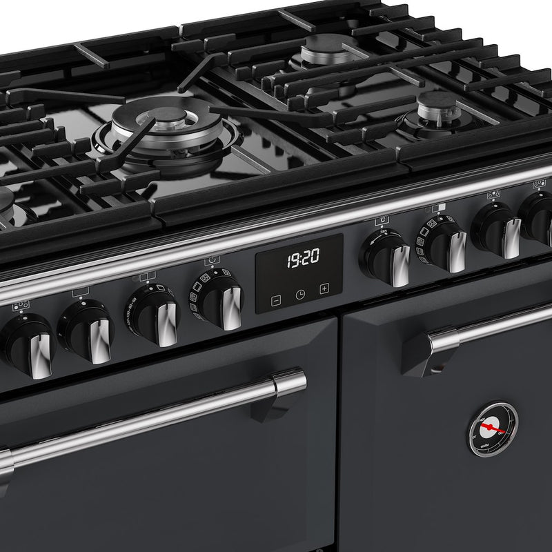 Stoves RCA RICH 90DF 90cm Richmond Dual Fuel Range Cooker - Anthracite