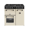 Stoves RCA RICH 90DF 90cm Richmond Dual Fuel Range Cooker - Cream Thumbnail