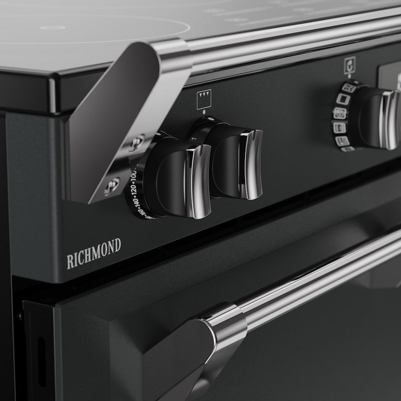 Stoves RCA RICH 90Ei TCH 90cm Richmond Electric Induction Touch Range Cooker - Anthracite