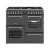 Stoves RCA RICH 100DF 100cm Richmond Dual Fuel Range Cooker - Anthracite Thumbnail