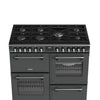Stoves RCA RICH 100DF 100cm Richmond Dual Fuel Range Cooker - Anthracite Thumbnail